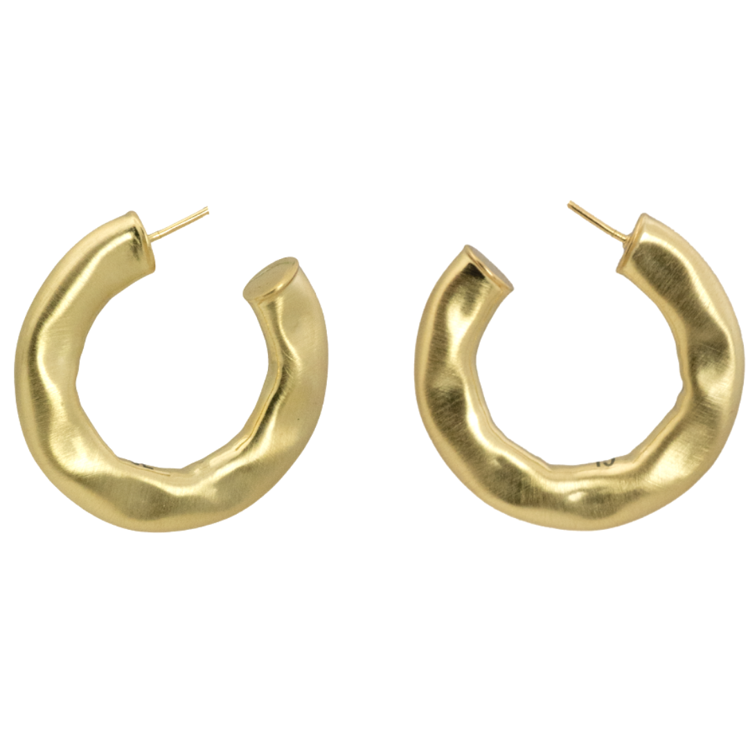 CRIMPLE IN TIME EARRINGS - CLÁUDIA LOBÃO -E-3773-G - Earrings