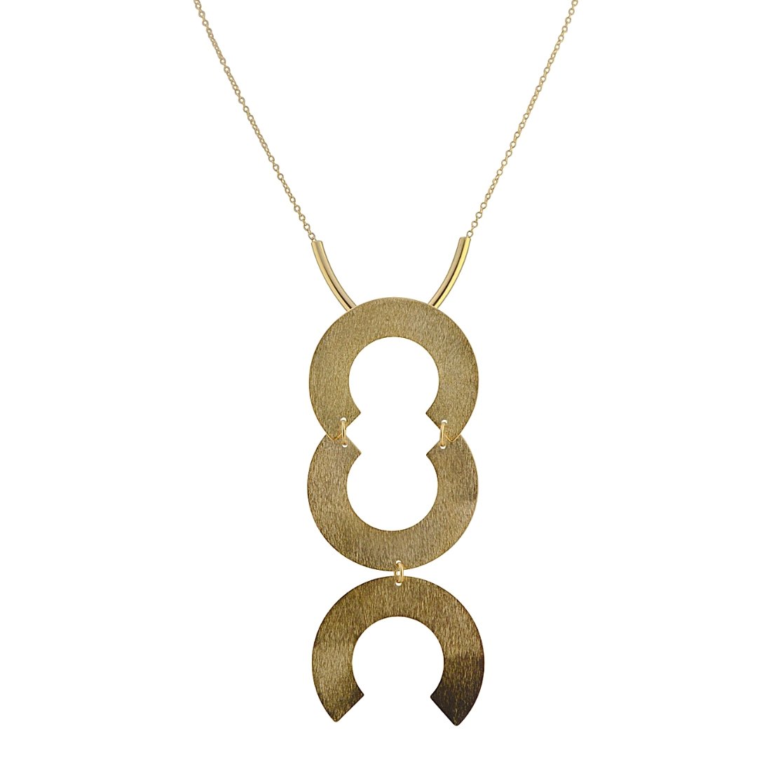 EMBRACE NECKLACE - CLÁUDIA LOBÃO -N-2044-G -