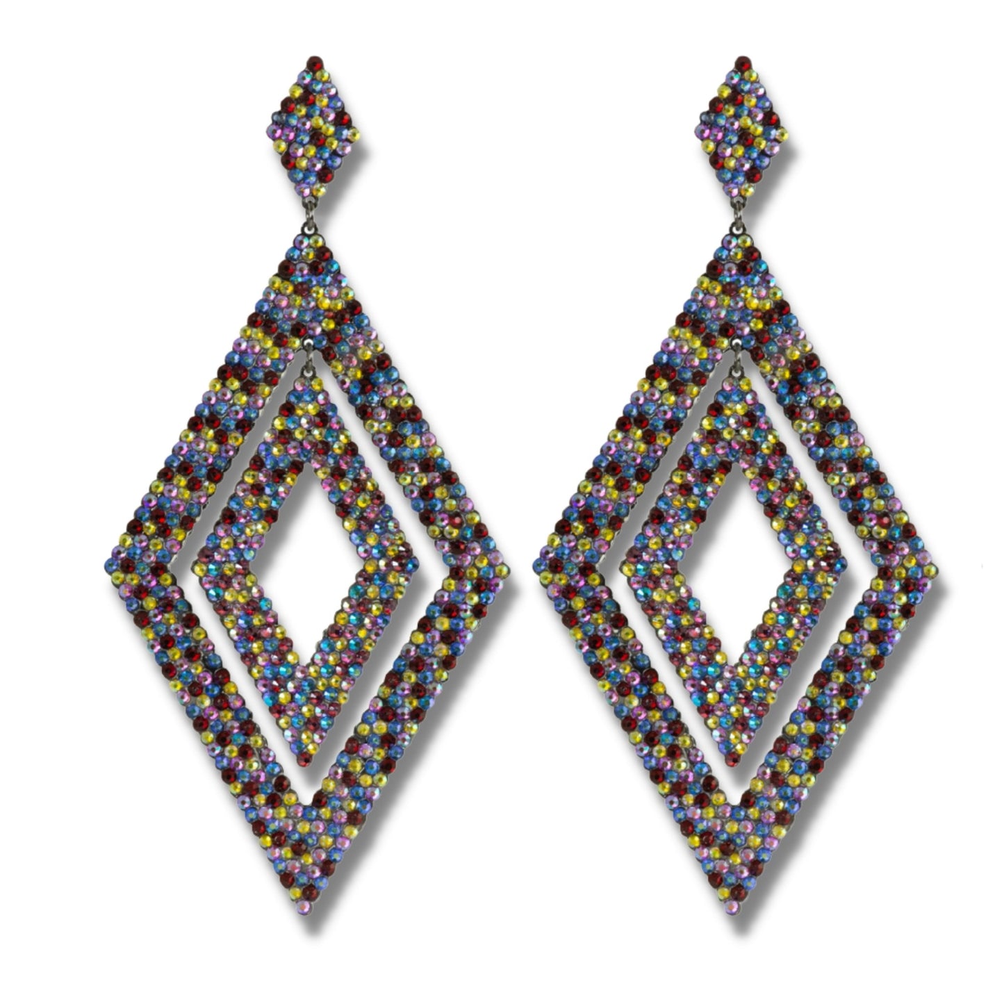 FAITH IN YOU EARRINGS (MULTICOLOR) - CLÁUDIA LOBÃO -e-3627-multi color -