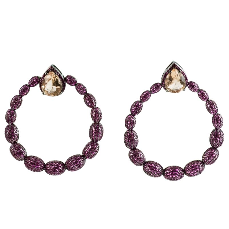 I ALWAYS TALK WITH ANGELS EARRINGS - CLÁUDIA LOBÃO -VE-1114-PINK - Earrings