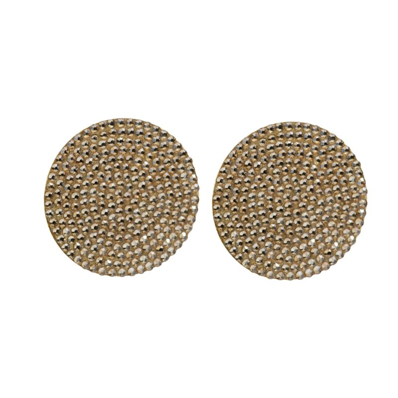 SUNSET WOLVES EARRINGS - CLÁUDIA LOBÃO -E-3739-C GOLD -