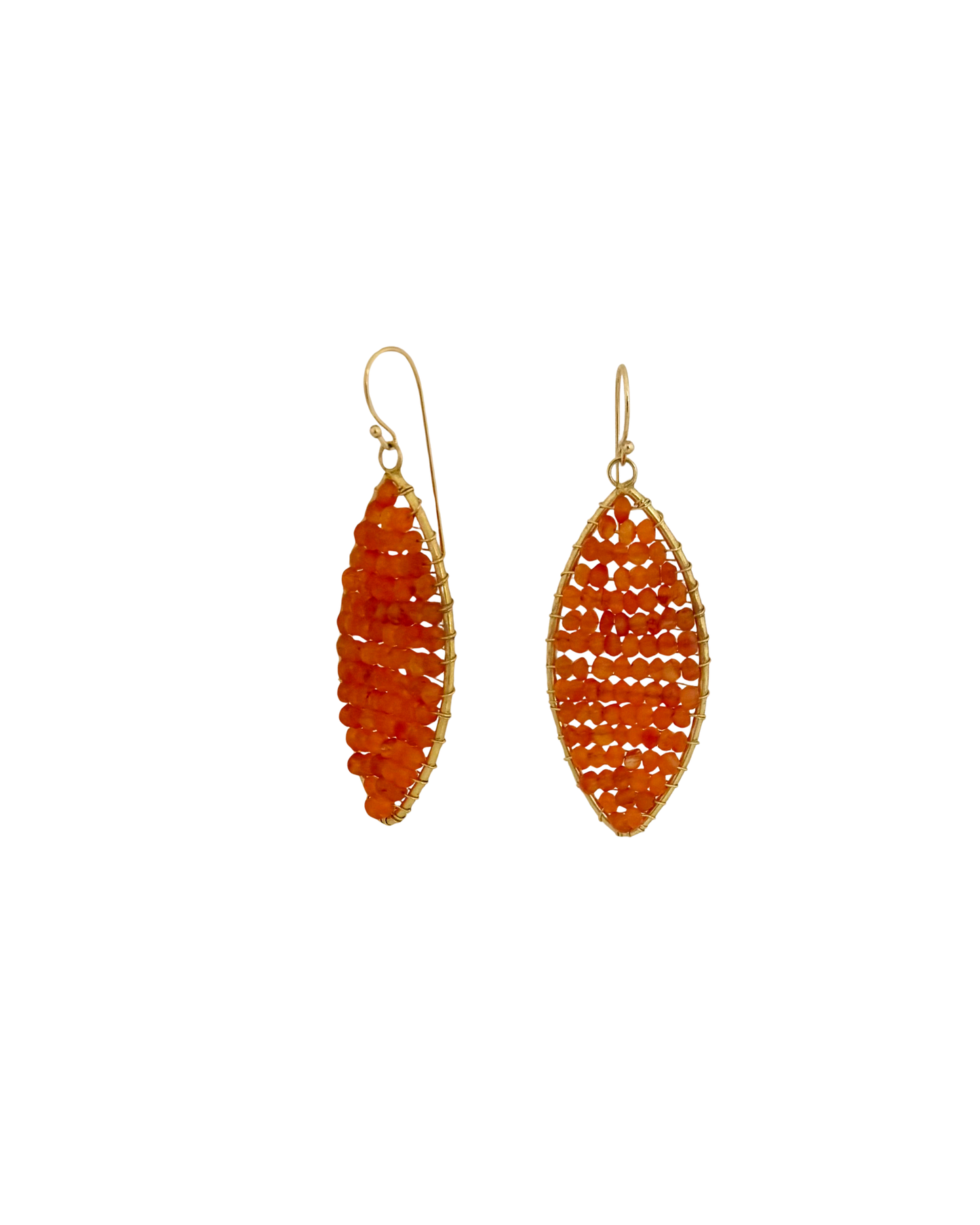 Sunset drop earrings
