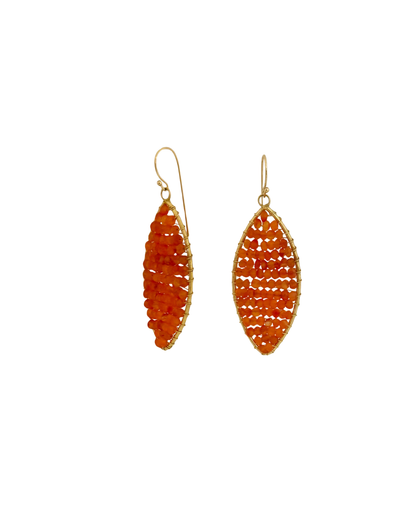 Sunset drop earrings