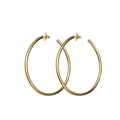 OVAL HOOPS GONE WILD EARRINGS