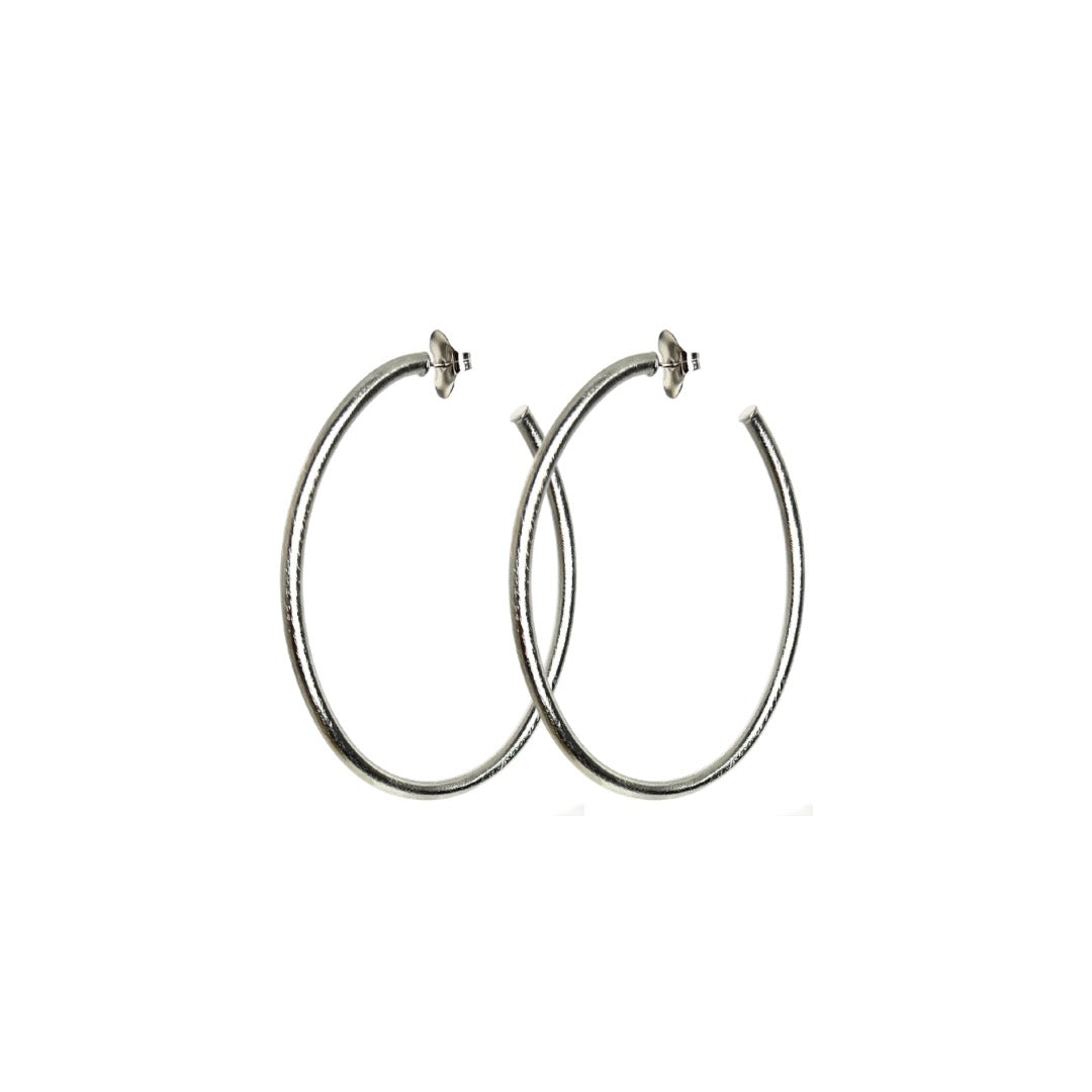 OVAL HOOPS GONE WILD EARRINGS