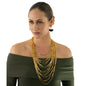 18 STRANDS OF STATEMENT NECKLACE - CLÁUDIA LOBÃO -N-1841-G - Necklaces