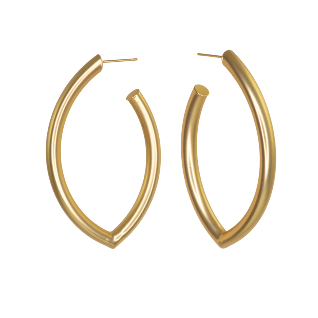 e-1060-g golden hoop earrings