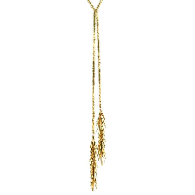 LOOK INTO THE SUN NECKLACE - CLÁUDIA LOBÃO -N-3511-G -