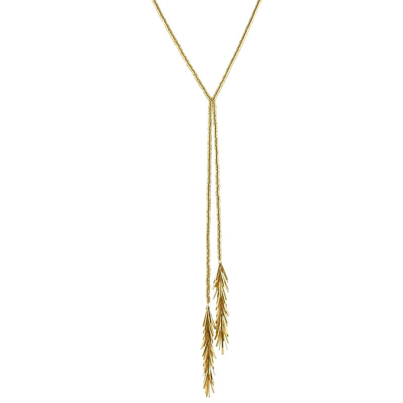 LOOK INTO THE SUN NECKLACE - CLÁUDIA LOBÃO -N-3511-G -