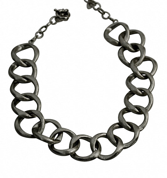 CRUISING THE MED NECKLACE - CLÁUDIA LOBÃO -N-1356-GUNMETAL - Necklaces