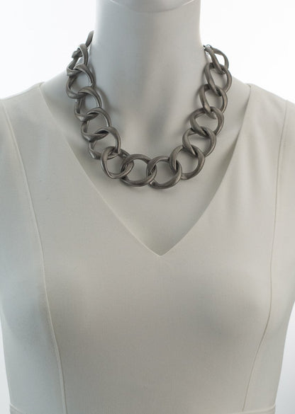 CRUISING THE MED NECKLACE - CLÁUDIA LOBÃO -N-1356-GUNMETAL - Necklaces