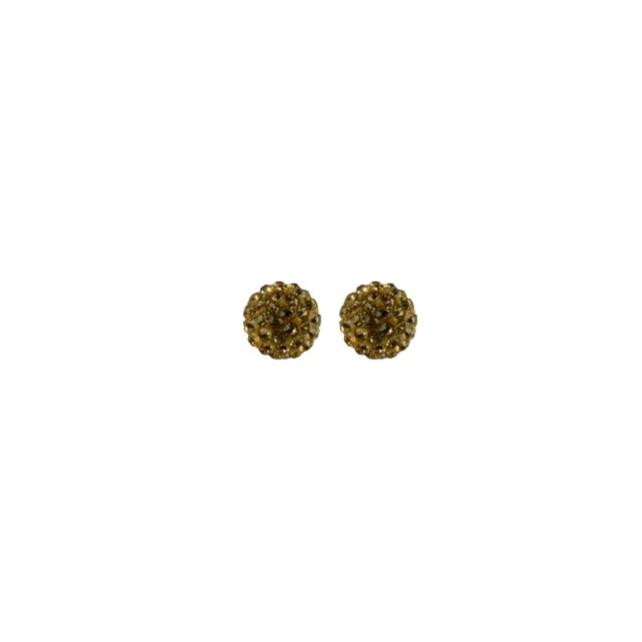 CRYSTAL SUPRISE EARRINGS (Gold) - CLÁUDIA LOBÃO -VE-1003-gold - Earrings