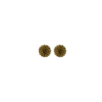 CRYSTAL SUPRISE EARRINGS (Gold) - CLÁUDIA LOBÃO -VE-1003-gold - Earrings