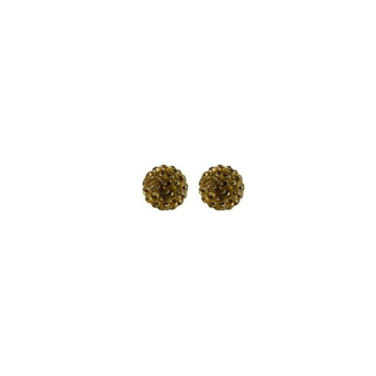 CRYSTAL SUPRISE EARRINGS (Gold) - CLÁUDIA LOBÃO -VE-1003-gold - Earrings