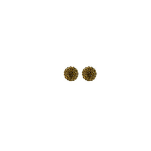 CRYSTAL SUPRISE EARRINGS (Gold) - CLÁUDIA LOBÃO -VE-1003-gold - Earrings