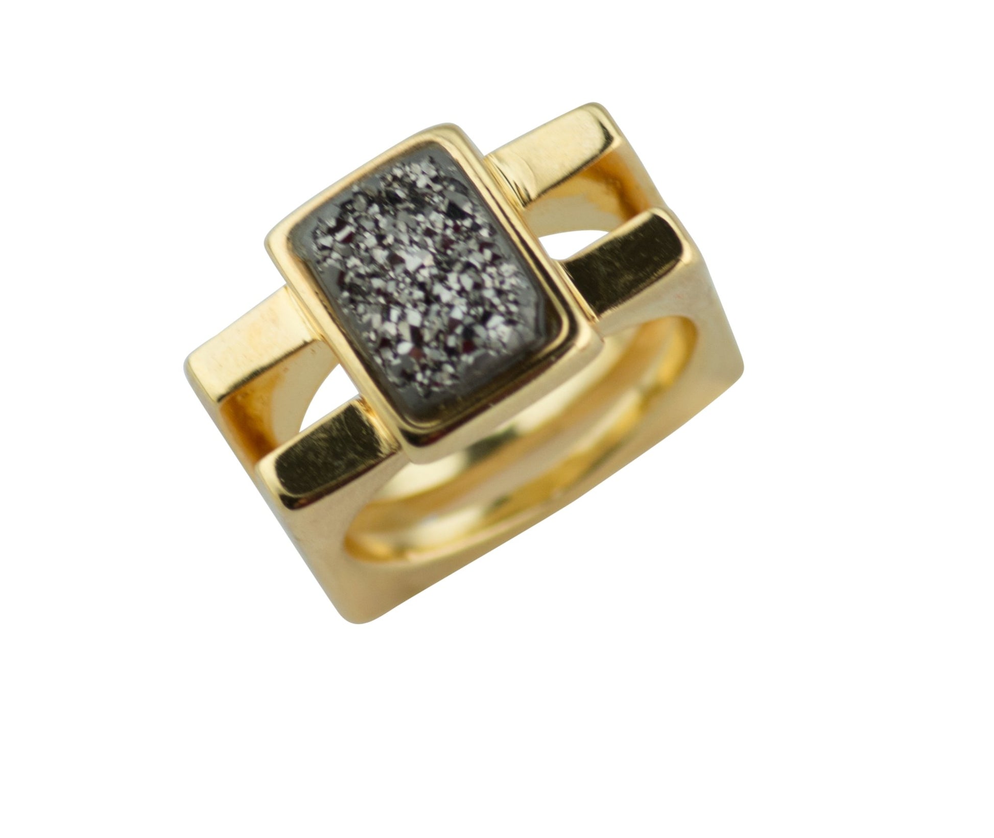 DESCRIBE YOURSELF RING - CLÁUDIA LOBÃO -R-2056-#5 SILVER -