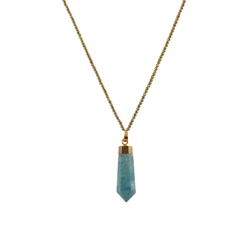 IT'S WHAT IT SEEMS NECKLACE - CLÁUDIA LOBÃO -VN-1060-TUR -