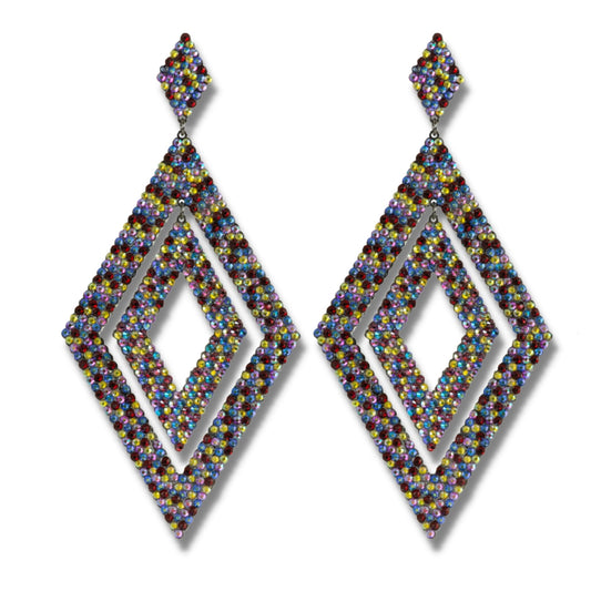 FAITH IN YOU EARRINGS (MULTICOLOR) - CLÁUDIA LOBÃO -e-3627-multi color -