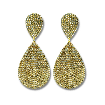 FASTLANE EARRINGS (Gold) - CLÁUDIA LOBÃO -E-3594-gold -