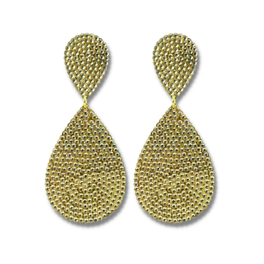 FASTLANE EARRINGS (Gold) - CLÁUDIA LOBÃO -E-3594-gold -