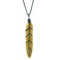 FEATHER NECKLACE - CLÁUDIA LOBÃO -vn-1039 -