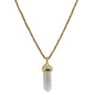 HOT PANTS (Clear Crystal) NECKLACE - CLÁUDIA LOBÃO -vn-1062-crystal - Necklaces