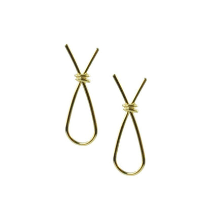 I THINK WE'RE ALONE NOW EARRINGS - CLÁUDIA LOBÃO -E-3718-G -