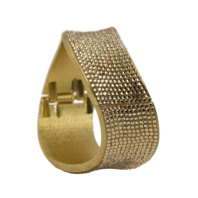 INSPIRATION BRACELET (Gold crystals) - CLÁUDIA LOBÃO -B-1919-gold - Bracelets