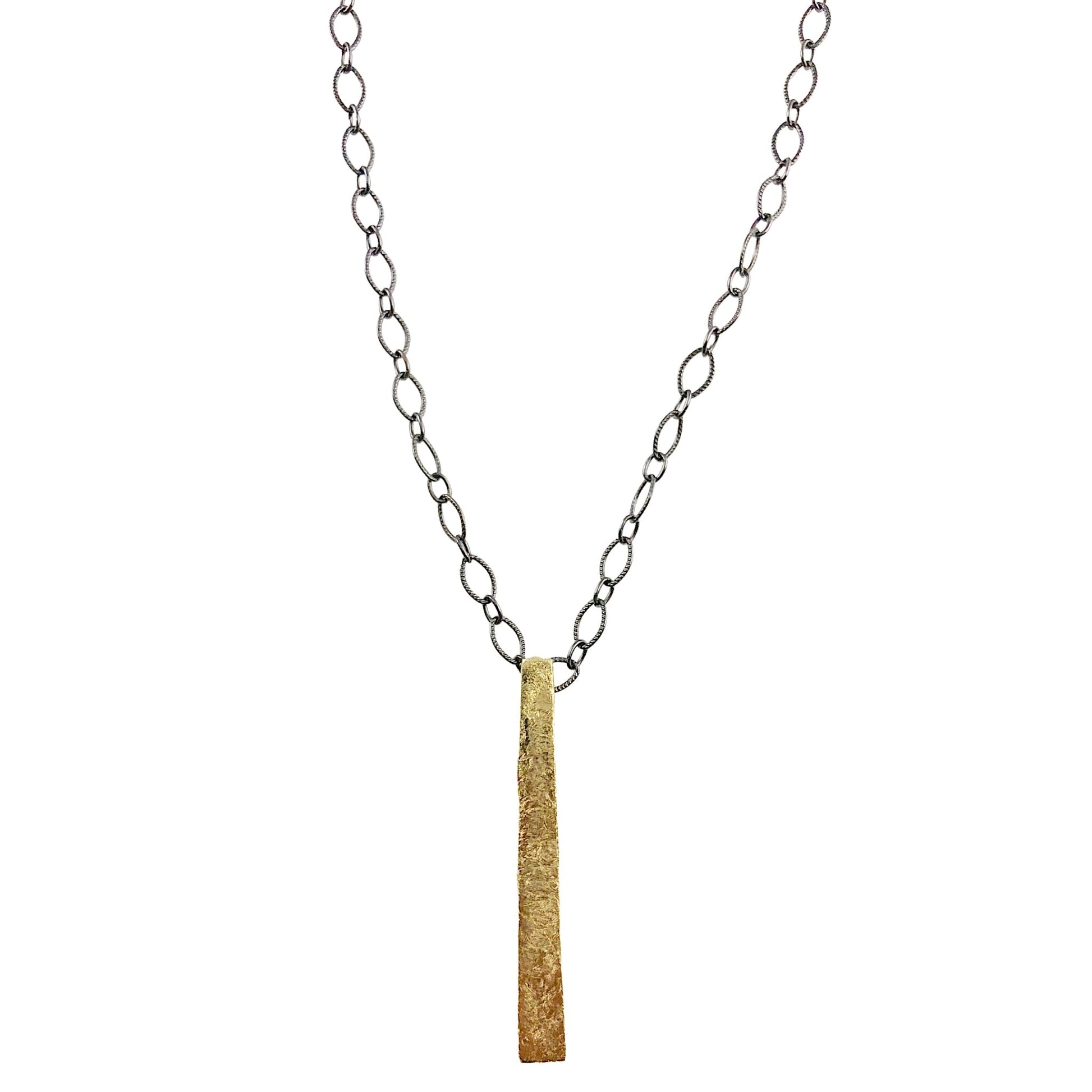 GOLDEN STICK NECKLACE - CLÁUDIA LOBÃO -N-2095-G-LONG -