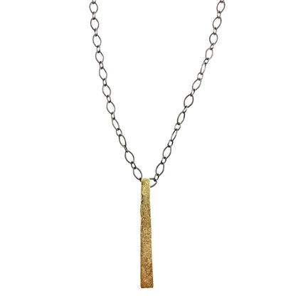 GOLDEN STICK NECKLACE - CLÁUDIA LOBÃO -N-2095-G-LONG -