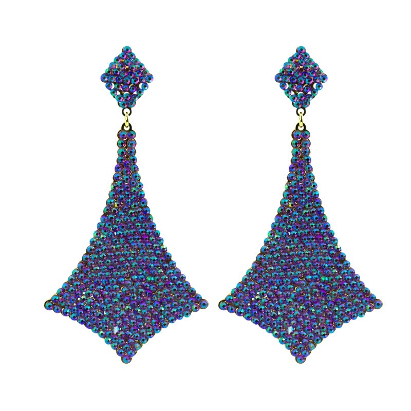 MISSING EARRINGS (Blue) - CLÁUDIA LOBÃO -E-3580-C - Blue -