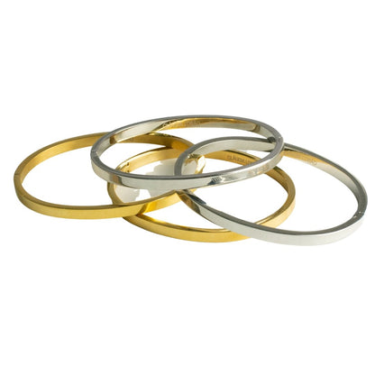 DAYS GO BY BANGLE - CLÁUDIA LOBÃO -B-1927-GOLD - Bracelets