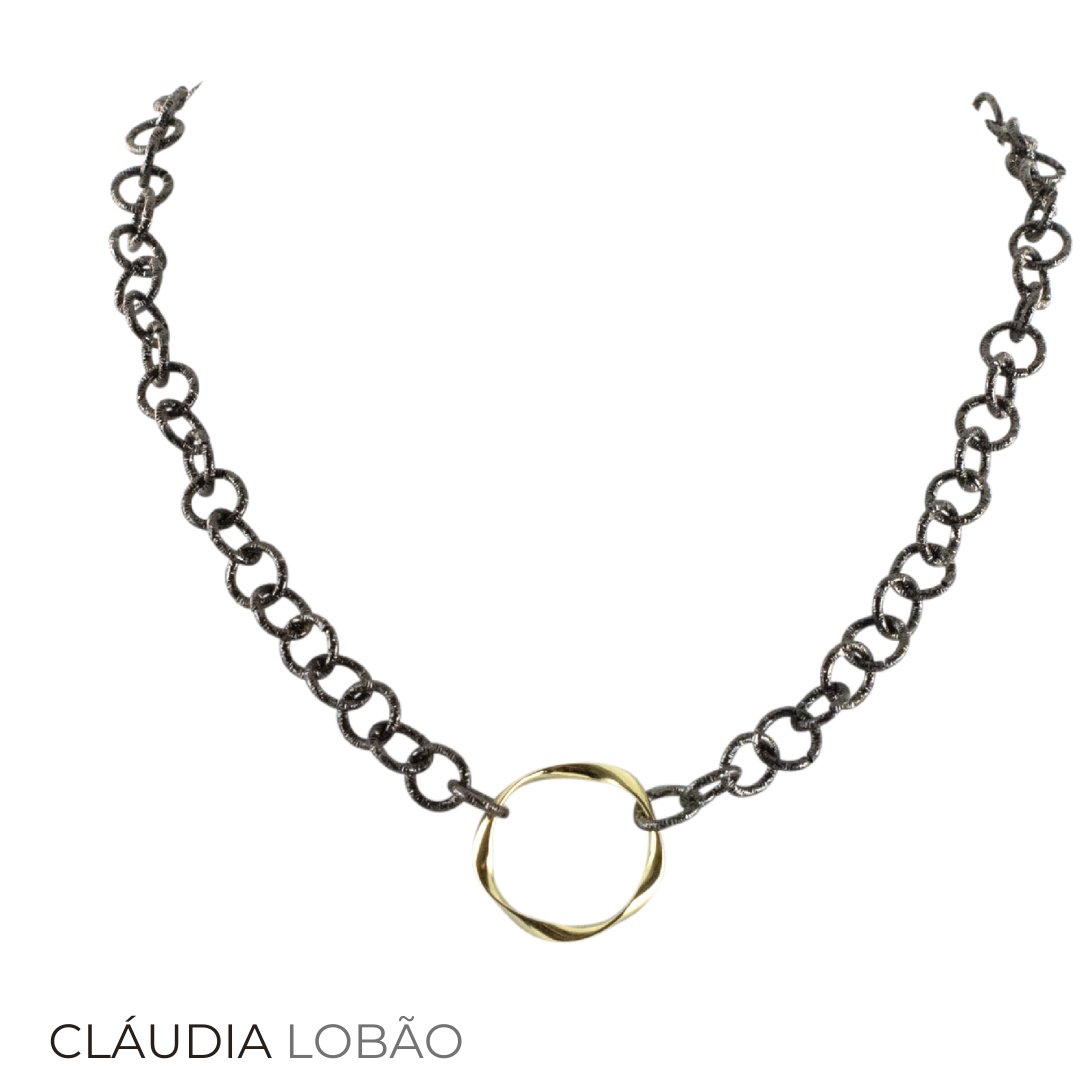 RAISE YOUR HEAD NECKLACE - CLÁUDIA LOBÃO -N-3597 - Necklaces