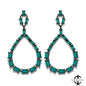 SAY HELLO TO ALWAYS EARRINGS - CLÁUDIA LOBÃO -VE-1117-TURQUOISE - Earrings