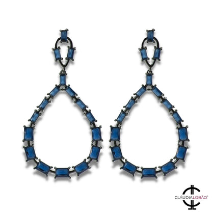 SAY HELLO TO ALWAYS EARRINGS - CLÁUDIA LOBÃO -VE-1117-BLUE - Earrings