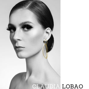 SIMPLE MINDS EARRINGS - CLÁUDIA LOBÃO -E-3508-G - Earrings