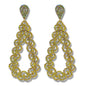 STAY UP LATE EARRINGS (Iridescent Yellow) - CLÁUDIA LOBÃO -E-3636-C -