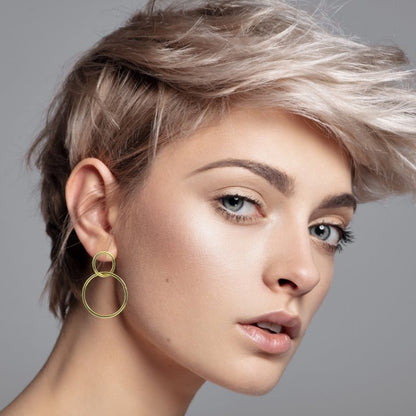 SUMMER BREEZE IN MY MIND - CLÁUDIA LOBÃO -E-3723-G - Earrings