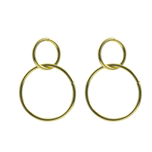 SUMMER BREEZE IN MY MIND - CLÁUDIA LOBÃO -E-3723-G - Earrings