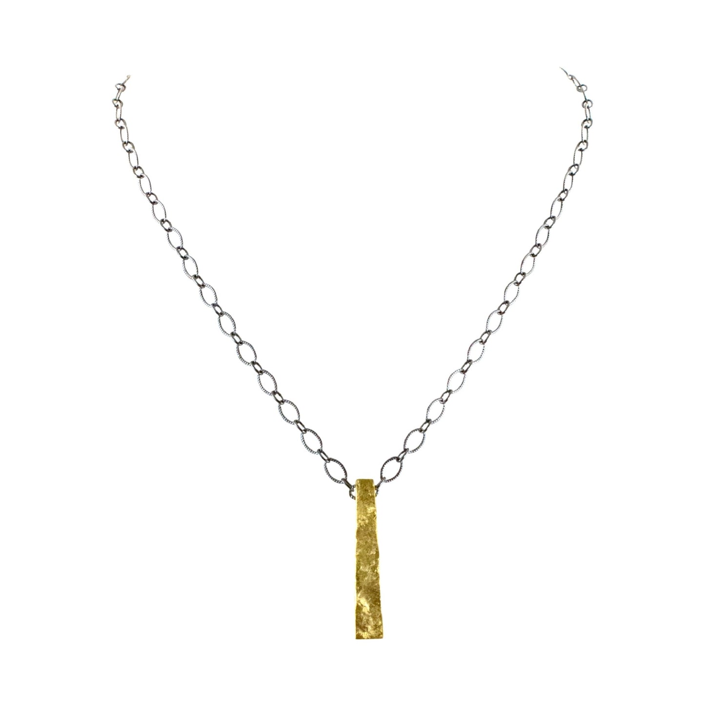 GOLDEN STICK UP NECKLACE - CLÁUDIA LOBÃO -N-2095-SHORT -