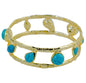 TOUCHED BY A GEMSTONE BRACELET - CLÁUDIA LOBÃO -B-1817-TURQUOISE-2 - Bracelets