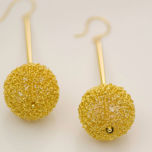 TUMBLE BALLS EARRINGS - CLÁUDIA LOBÃO -E-1775 - Earrings