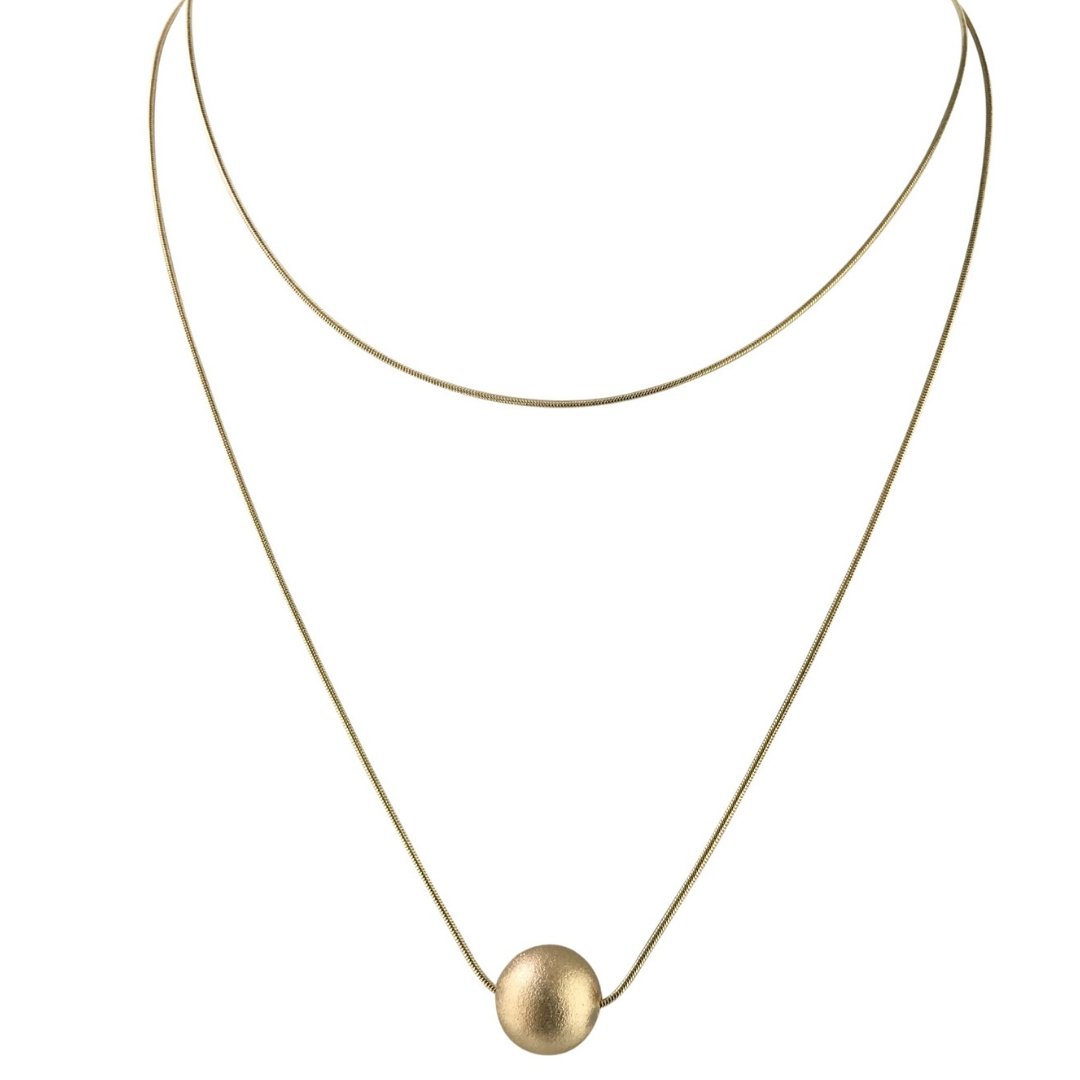 GET IT AGAIN NECKLACE - CLÁUDIA LOBÃO -N-2005-gold -